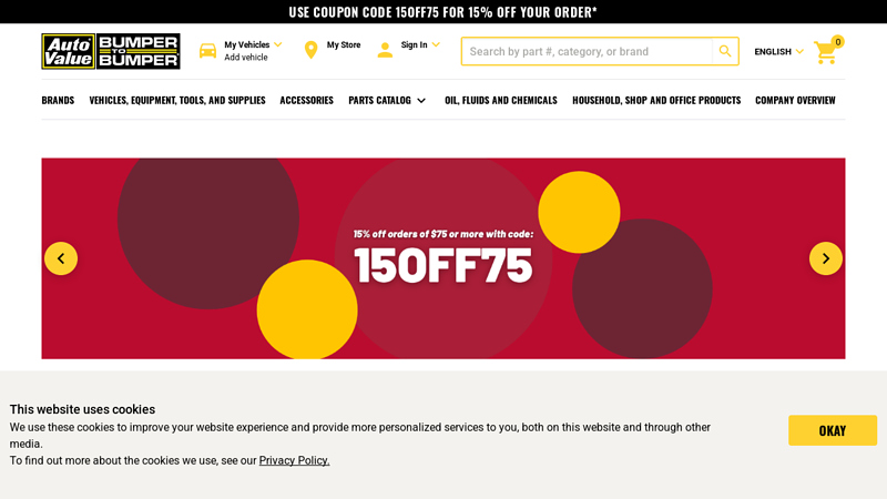  Auto Parts bumper to bumper auto parts near me