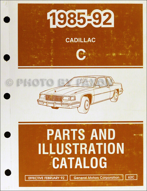 Auto Parts Cadillac Deville guide