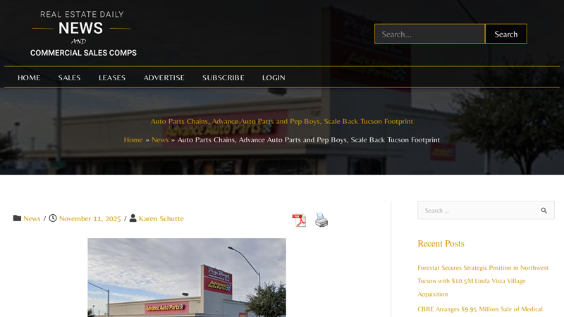 Auto Parts Chains, Advance Auto Parts and Pep Boys, Scale Back ... pepboy auto part