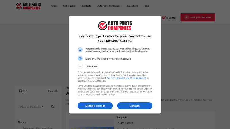 Auto Parts Companies in Stroud stroud auto parts