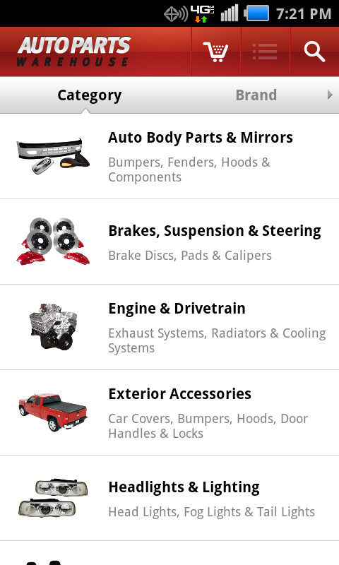 Auto Parts Warehouse App guide