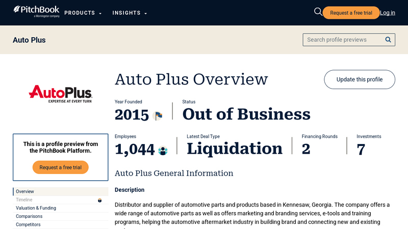 Auto Plus 2025 Company Profile autoplus auto parts