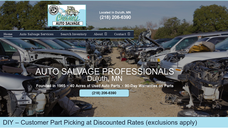 Auto Salvage used car parts mn