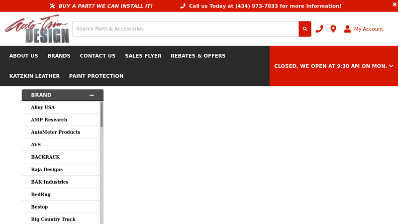 Auto Trim Design of Central Virginia Inc auto parts charlottesville va