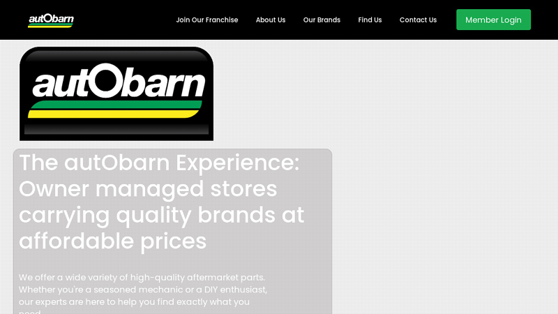 AutoBarnSa autobahn auto parts