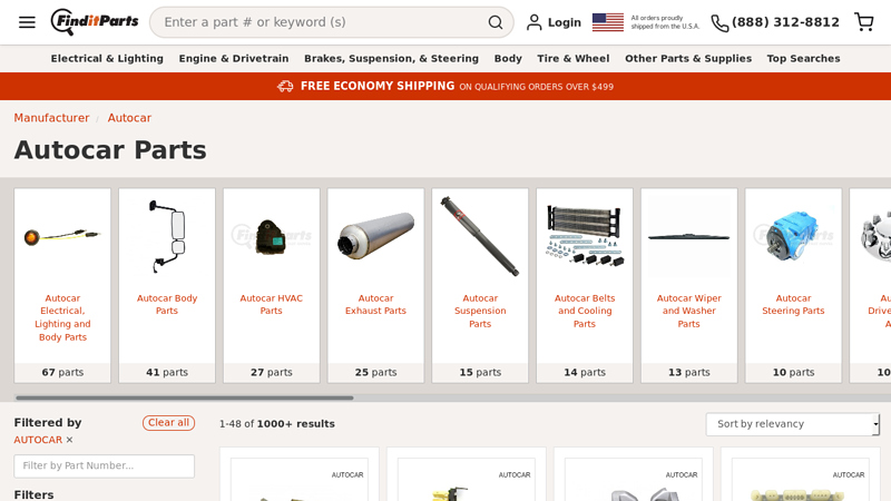 Autocar Truck Parts autocar truck parts