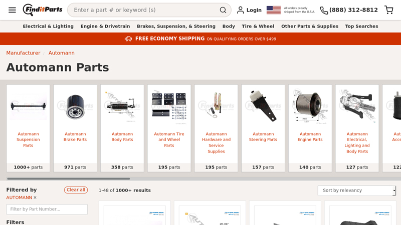 Automann Parts truck parts nj