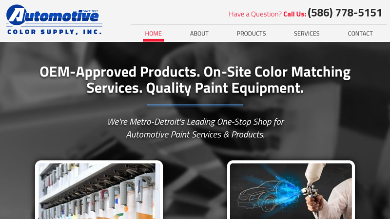 Automotive Color Supply auto parts roseville