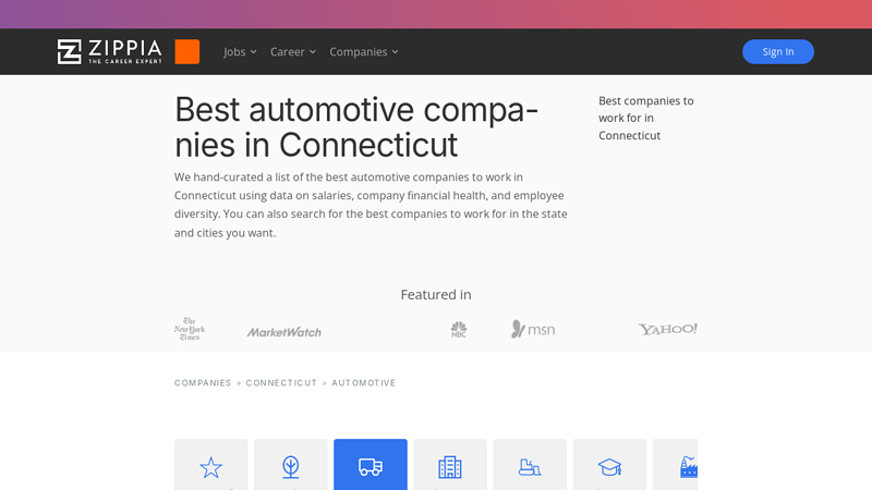 Automotive Companies To Work For In Connecticut auto parts bpt ct