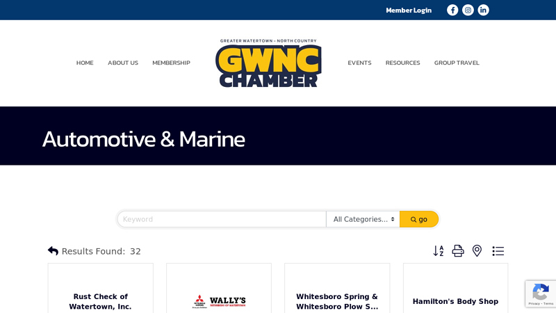 Automotive & Marine QuickLink Category auto parts watertown ny