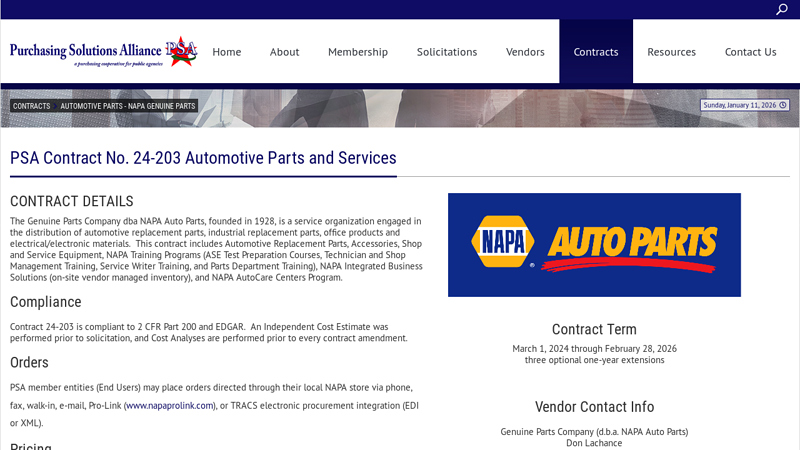 Automotive Parts napa auto parts genuine automotive supply inc