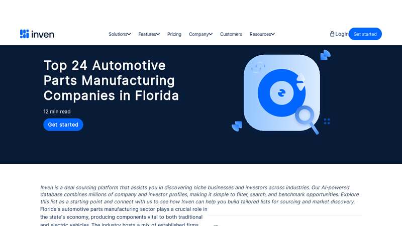 Automotive Parts Manufacturing Companies in Florida auto parts naples fl