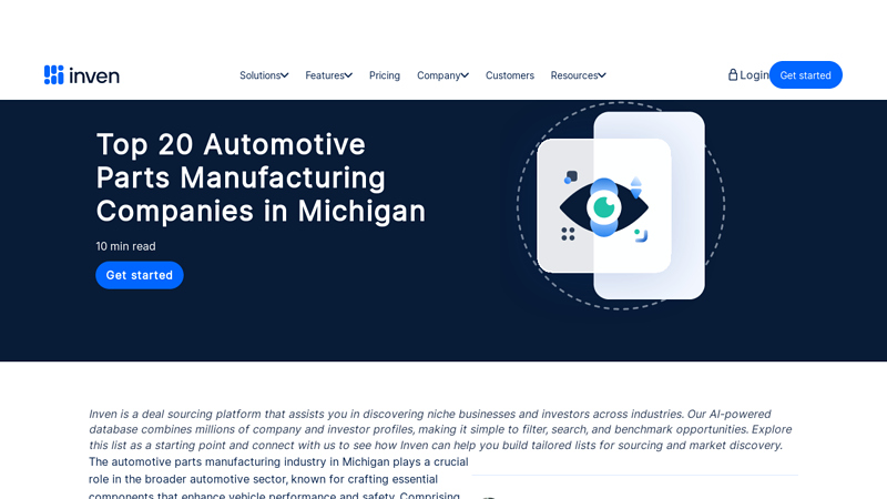 Automotive Parts Manufacturing Companies in Michigan auto parts michigan