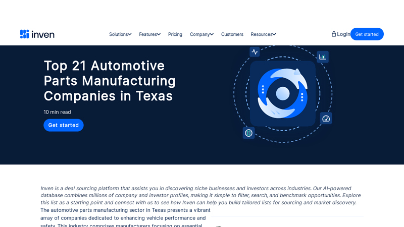 Automotive Parts Manufacturing Companies in Texas aftermarket auto parts in houston texas