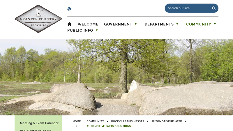 Automotive Parts Solutions rockville auto parts