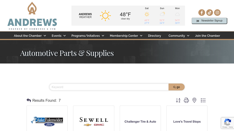 Automotive Parts & Supplies andres auto parts