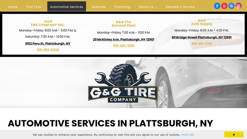 Automotive Services in Plattsburgh, NY auto parts plattsburgh ny