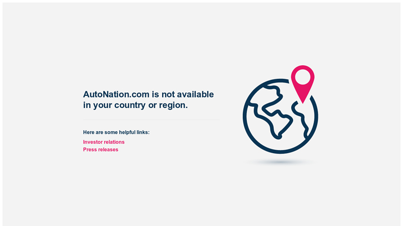 AutoNation cars for sale auto parts