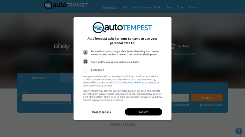 AutoTempest.com yellows used auto parts & auto sales