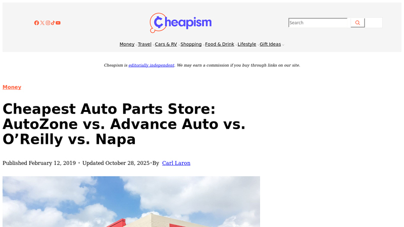 AutoZone vs. Advance Auto vs. O'Reilly Auto Parts advanced auto parts near me