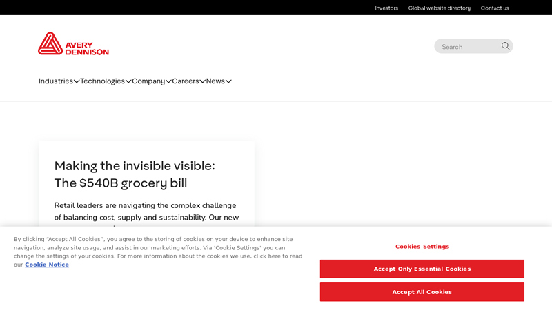Avery Dennison auto parts conway ar