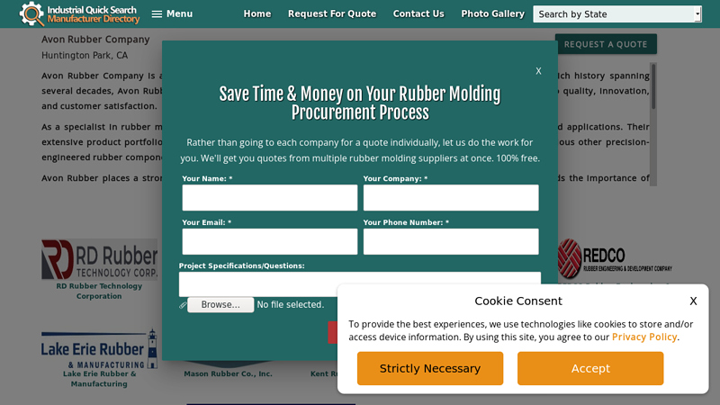 Avon Rubber Company avon auto parts