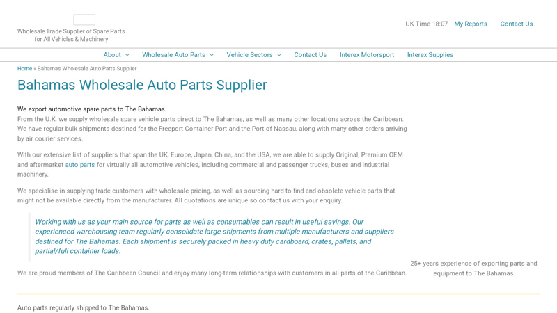 Bahamas Wholesale Auto Parts Supplier car parts nassau