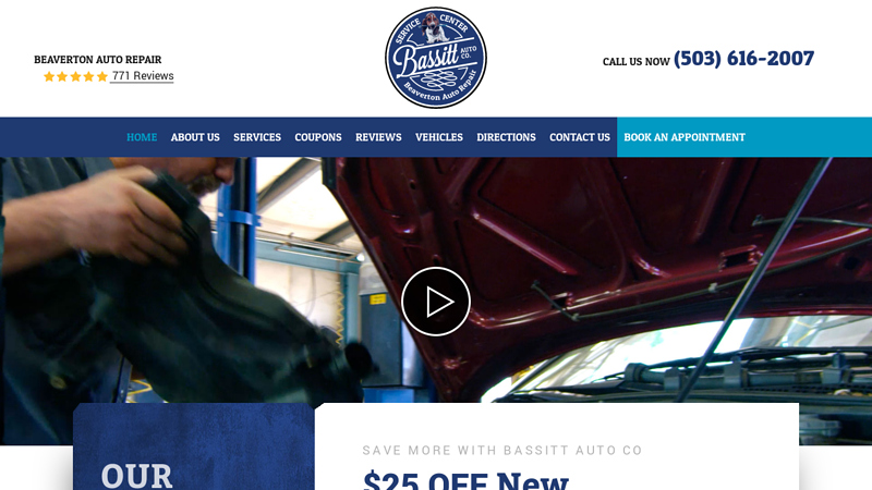 Bassitt Auto Co auto parts beaverton oregon