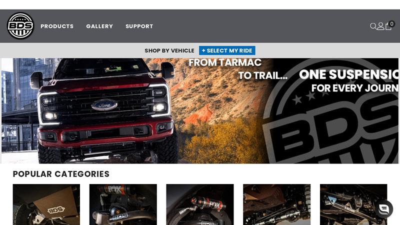 BDS Suspension lifted truck parts