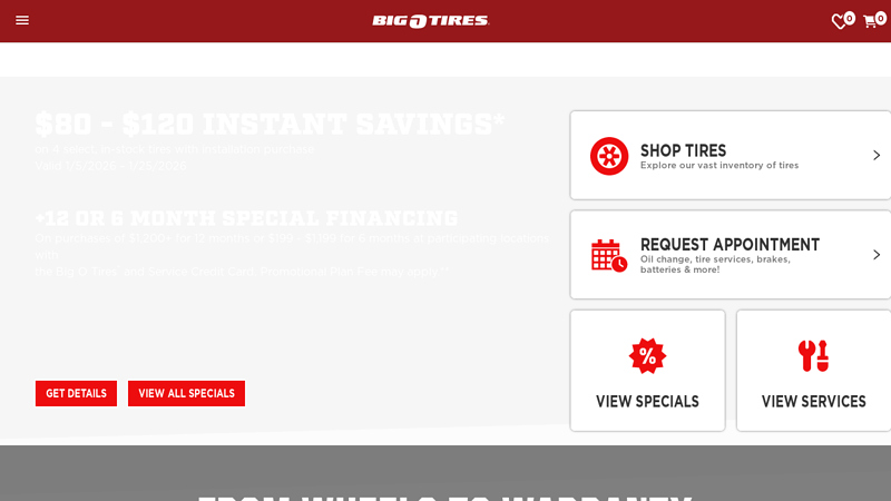 Big O Tires Auto Parts auto parts stores idaho falls