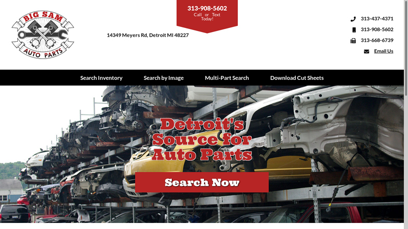 Big Sam Auto Parts Inc used auto parts detroit