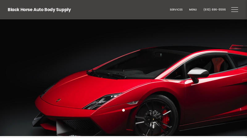 Black Horse Auto Body Supply Auto Parts trucks parts store in west chester pennsylvania