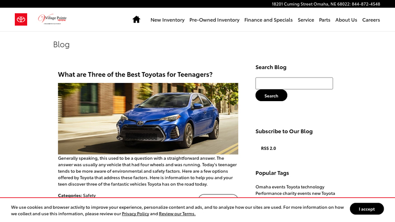 Blog Post List village toyota parts