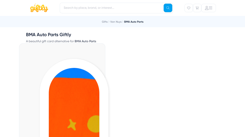 BMA Auto Parts Giftly bma european auto parts