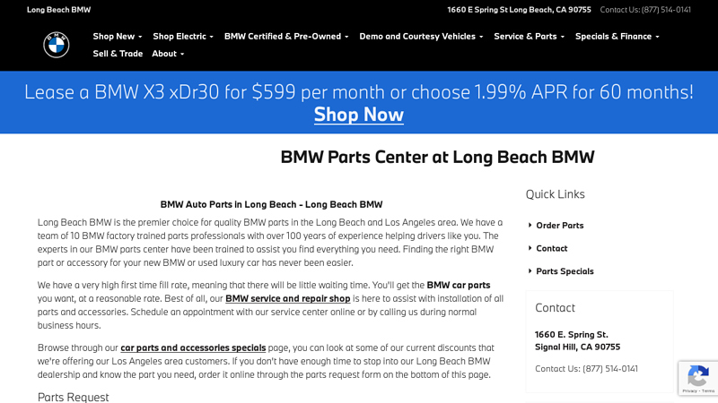 BMW Car Parts for Sale in Long Beach, CA car parts long beach