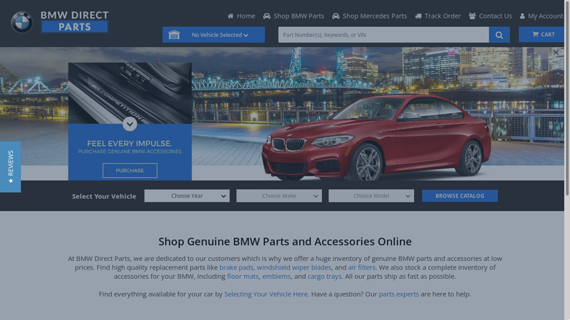 BMW Direct Parts parts direct car