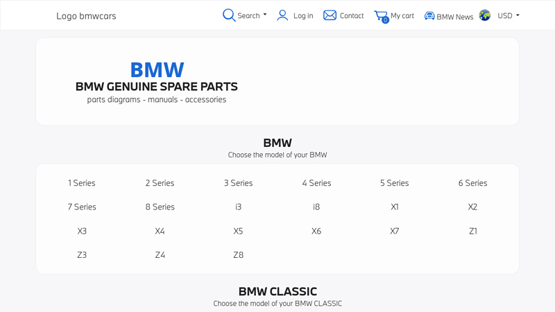 BMW genuine parts and accessories auto parts bmw 325i