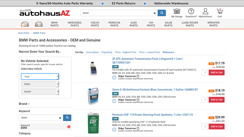 BMW Parts and Accessories auto parts bmw 325i