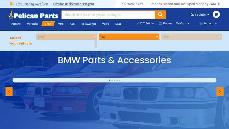 BMW Parts and Accessories bmw dealer auto parts