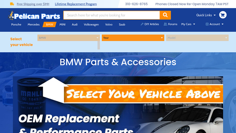 BMW Parts and Accessories bmw aftermarket car parts