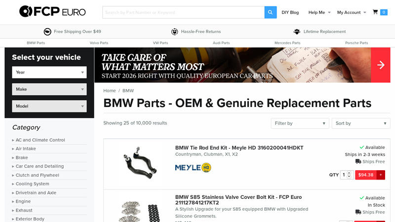 BMW Parts Online - OEM, Genuine, & Performance Parts bmw car parts