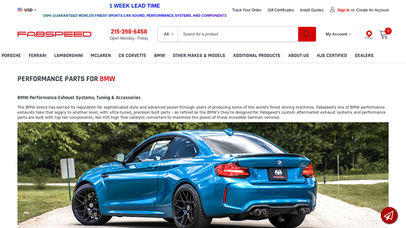 BMW Performance Parts bmw aftermarket car parts