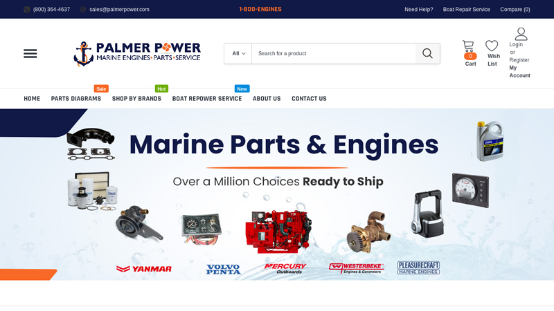 Boat Engines parts for Volvo Penta, Mercury, Mercruiser, Evrinrude ... sierra boat motor parts