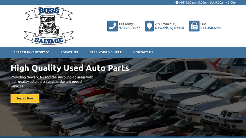 BOSS Salvage newark used auto parts