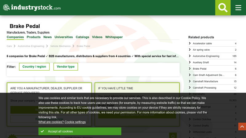 Brake Pedal Manufacturers, Traders, Suppliers pedal car parts
