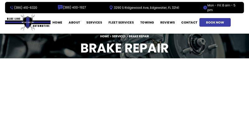 Brake Repair blueline truck and trailer parts