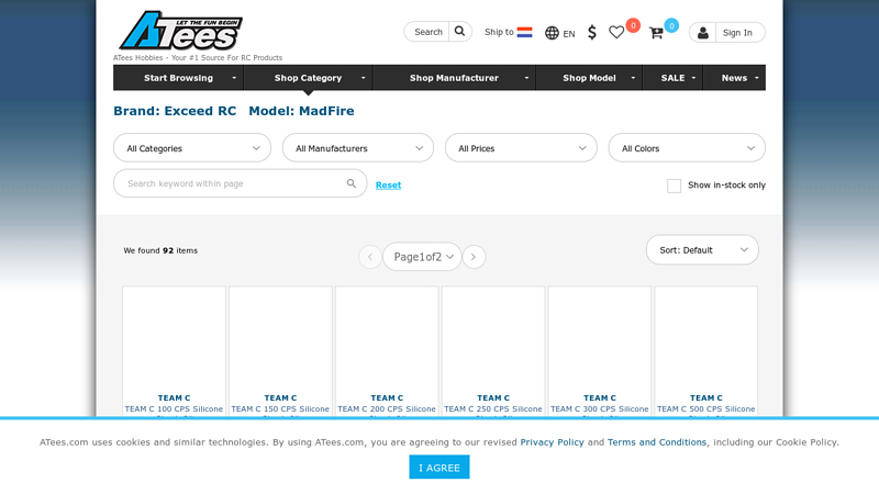 Brand: Exceed RC Model: MadFire exceed rc car parts