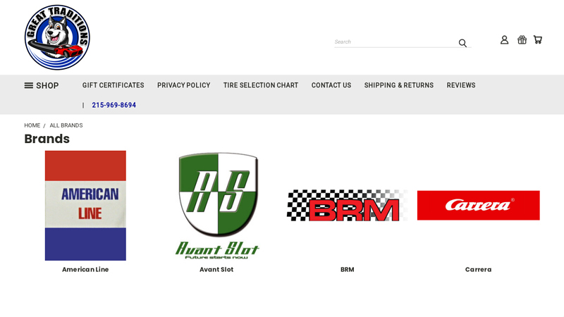 Brands ho slot car parts