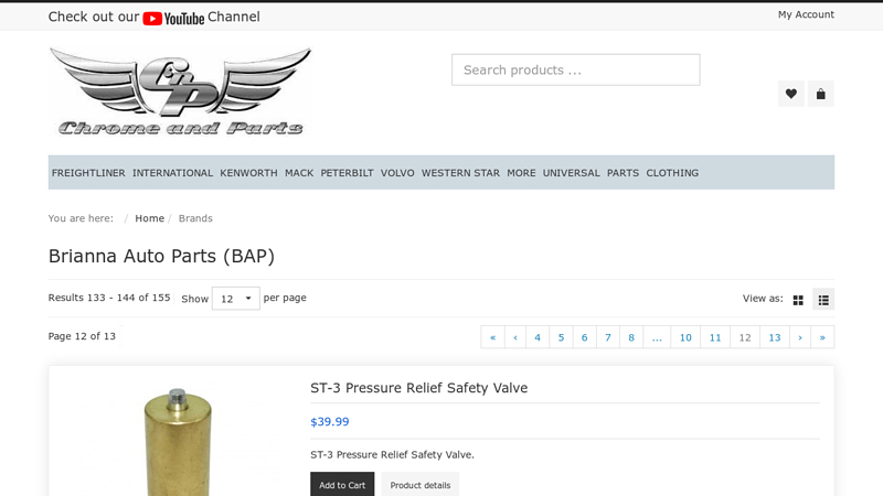 Brands Brianna Auto Parts (BAP) bap auto parts