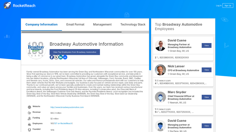 Broadway Automotive Information broadway auto parts